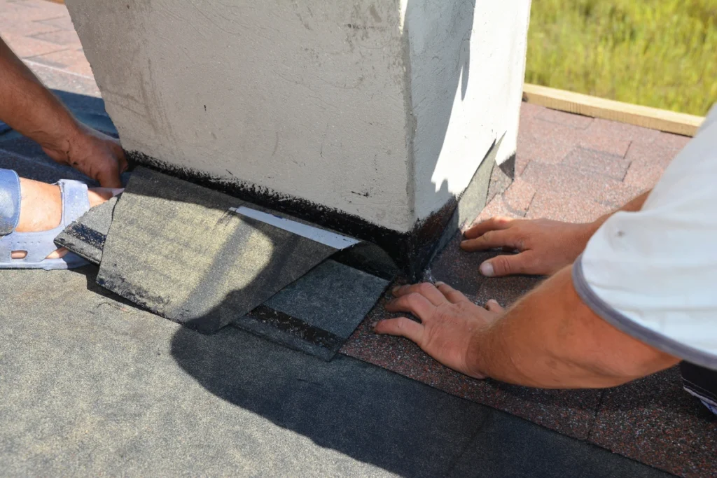 chimney flashing repair in Long Island
