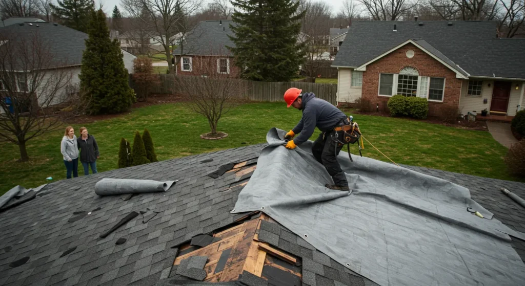 emergency roof repair Long Island
