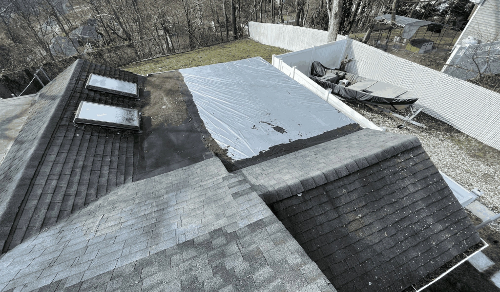 flat roof leak repair